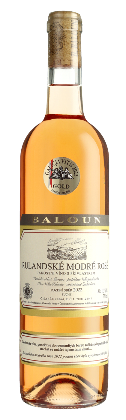 Rulandské Modré Rosé